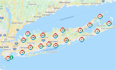 Pseg li outage map - To report a gas leak, downed wires, or other hazardous condition, LEAVE the area and get to a safe location. Then call PSE&G at 1-800-436-PSEG (7734) or call our Emergency Line at 1-800-880-PSEG (7734). If you suspect a gas leak: Open windows and outside doors for ventilation. Do not use electrical devices. Do not use or ignite an open flame. 